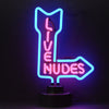 Live Nude Neon Sculpture