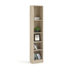Element Tall Narrow 5-Shelf Office Bookcase, Oak Structure - Tvilum