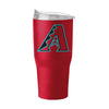 Arizona Diamondbacks Tumbler 30oz Flipside Powder Coat - Special Order - Logo Brands