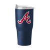Atlanta Braves Tumbler 30oz Flipside Powder Coat - Logo Brands