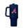 Atlanta Braves Tumbler 40oz Powder Coat Replay - Logo Brands