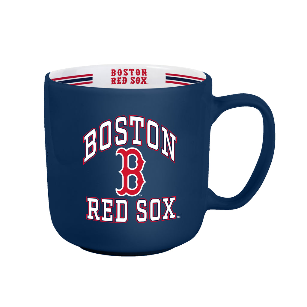 Boston Red Sox Coffee Mug 15oz Stripe Design - Logo Brands
