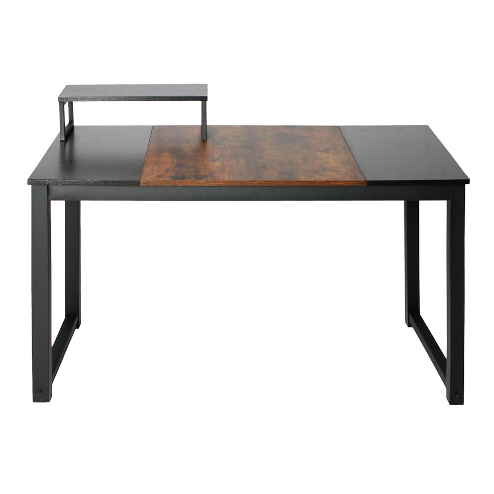 Better Home Products 47.5'' Wooden Computer Desk with Splice Board in Brown