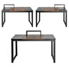 Better Home Products 47.5'' Wooden Computer Desk with Splice Board in Brown