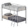 Better Home Products Twin over Twin Metal Bunk Bed