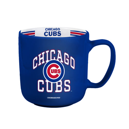 Chicago Cubs Coffee Mug 15oz Stripe Design - Logo Brands