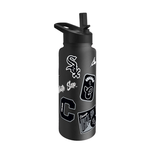 Chicago White Sox Quencher Bottle 34oz Stainless Steel Dreamweave - Logo Brands