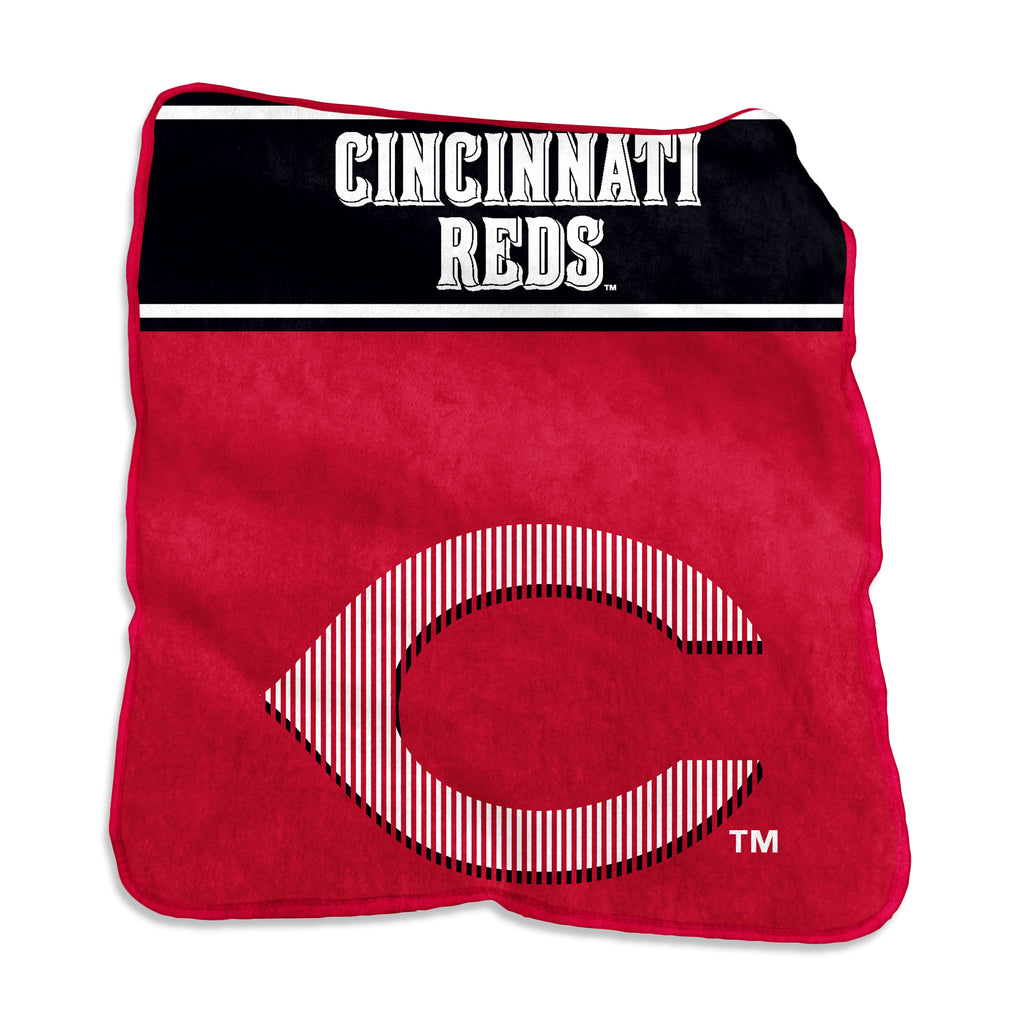 Cincinnati Reds Blanket 60x80 Raschel Throw - Logo Brands