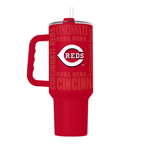 Cincinnati Reds Tumbler 40oz Powder Coat Replay - Logo Brands