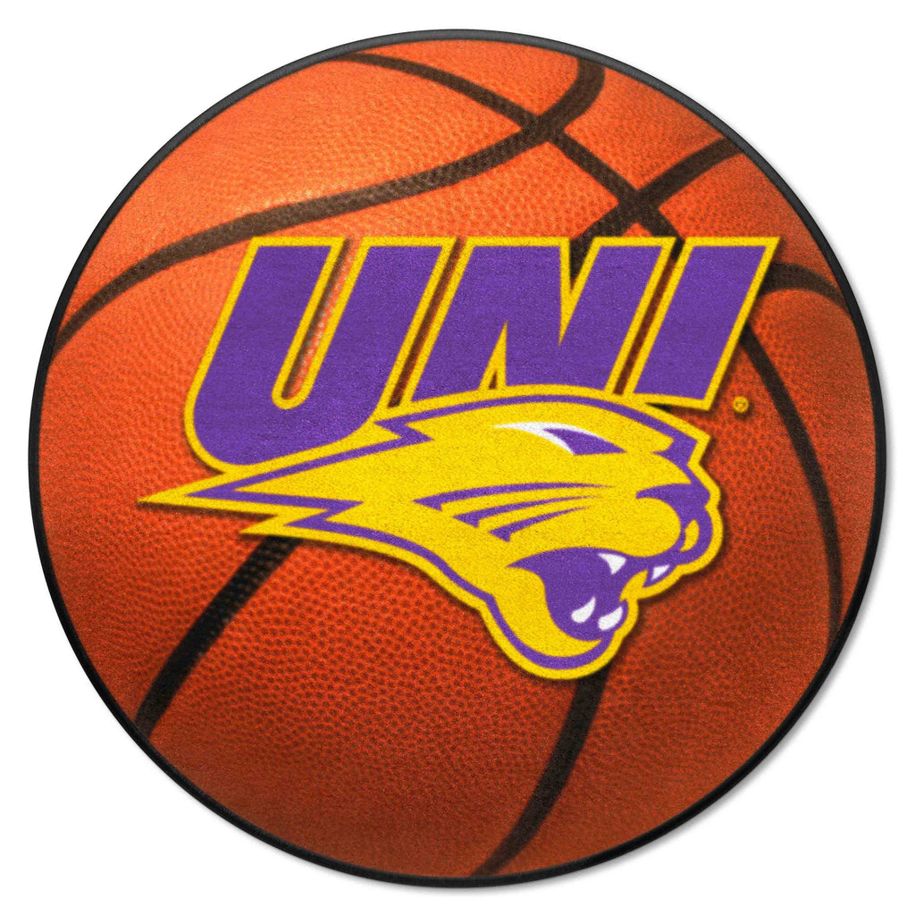 Fanmats - University of Northern Iowa Basketball Mat 27'' diameter