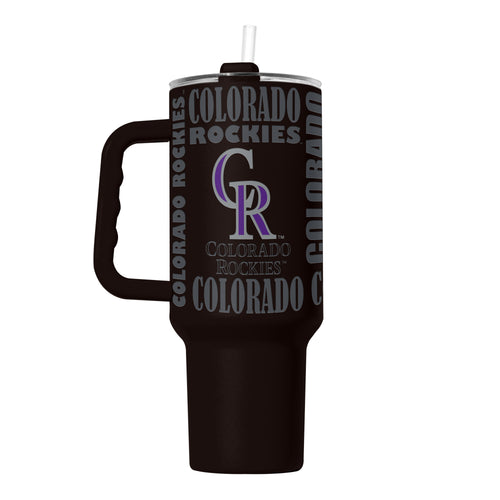 Colorado Rockies Tumbler 40oz Powder Coat Replay - Logo Brands