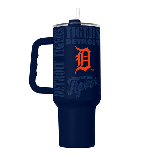Detroit Tigers Tumbler 40oz Powder Coat Replay - Logo Brands