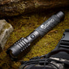 Scipio 4000 Lumens COB LED Rechargeable Flashlight  1907044 - With Glass Breaker USB Charge or Battery Light Beam - Black