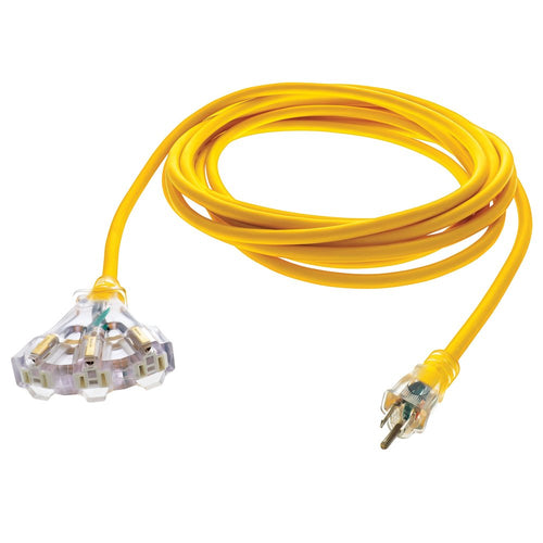 Heavy-Duty 12-gauge 3-wire SJTW Power Cable for Indoor Outdoor - DAS COMPANIES