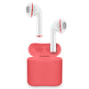 TW Earbuds w. Charging Case Coral Red - Sentry