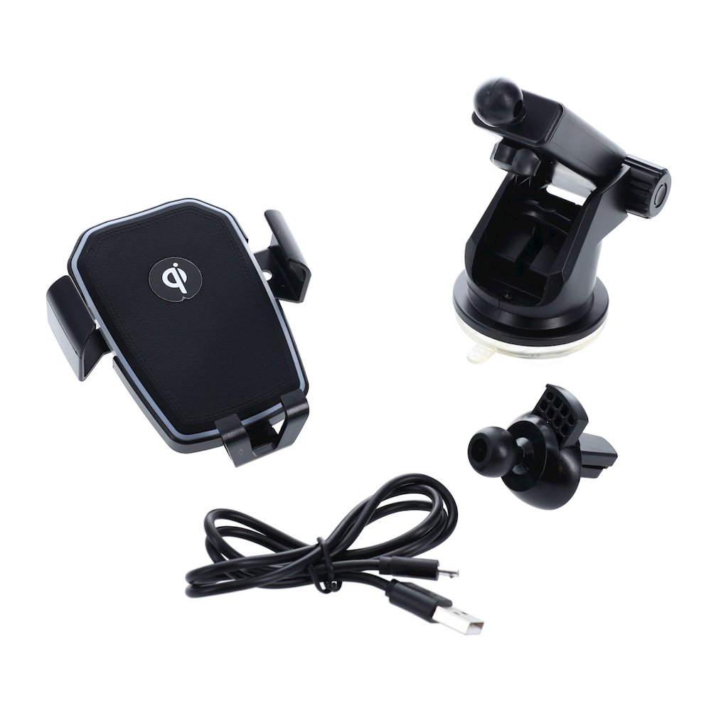 Qi Wireless Charging RGB Gravity Mount - Lumen8