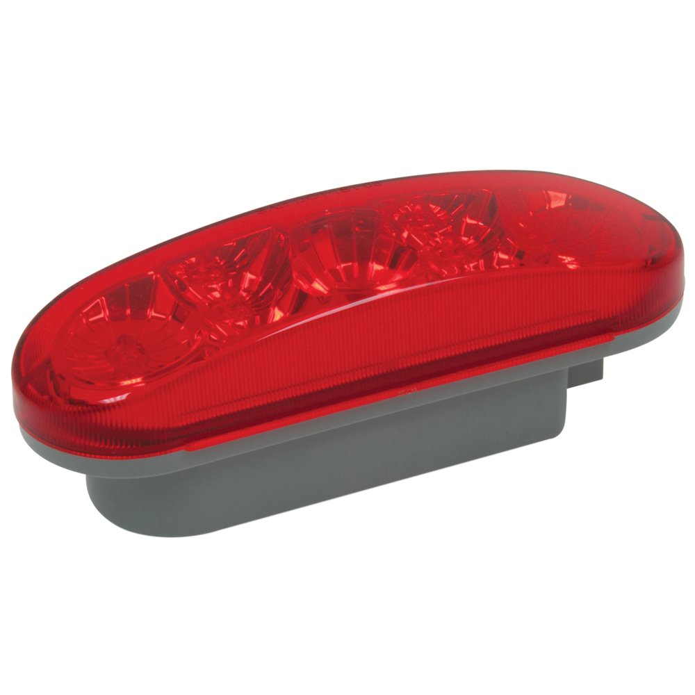 LED DIA LENS TURN/STOP/TAIL RED - RoadPro