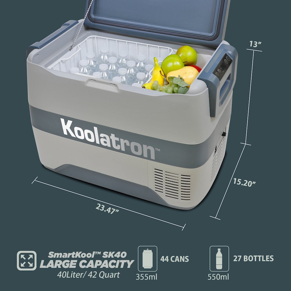 SmartKool Portable Cooler Freezer 40L - Koolatron