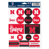 Nebraska Cornhuskers Decal Sheet 5x7 Vinyl - WinCraft