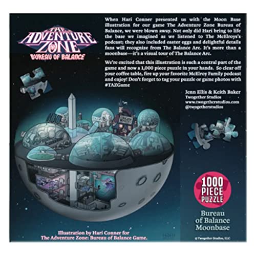 The Adventure Zone: Moonbase Puzzle 1000pc