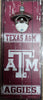 Texas A&M Aggies Sign Wood 5x11 Bottle Opener Alternate - 14