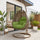 Beige Wicker Hanging Egg Swing Chair - LeisureMod