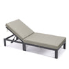 Chelsea Modern Outdoor Chaise Lounge Chair With Cushions - LeisureMod