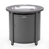 Walbrooke Grey Patio Round Tank Holder - LeisureMod