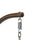 Beige Wicker Hanging Egg Swing Chair - LeisureMod