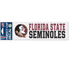 Florida State Seminoles Decal 3x10 Perfect Cut Wordmark Color - WinCraft
