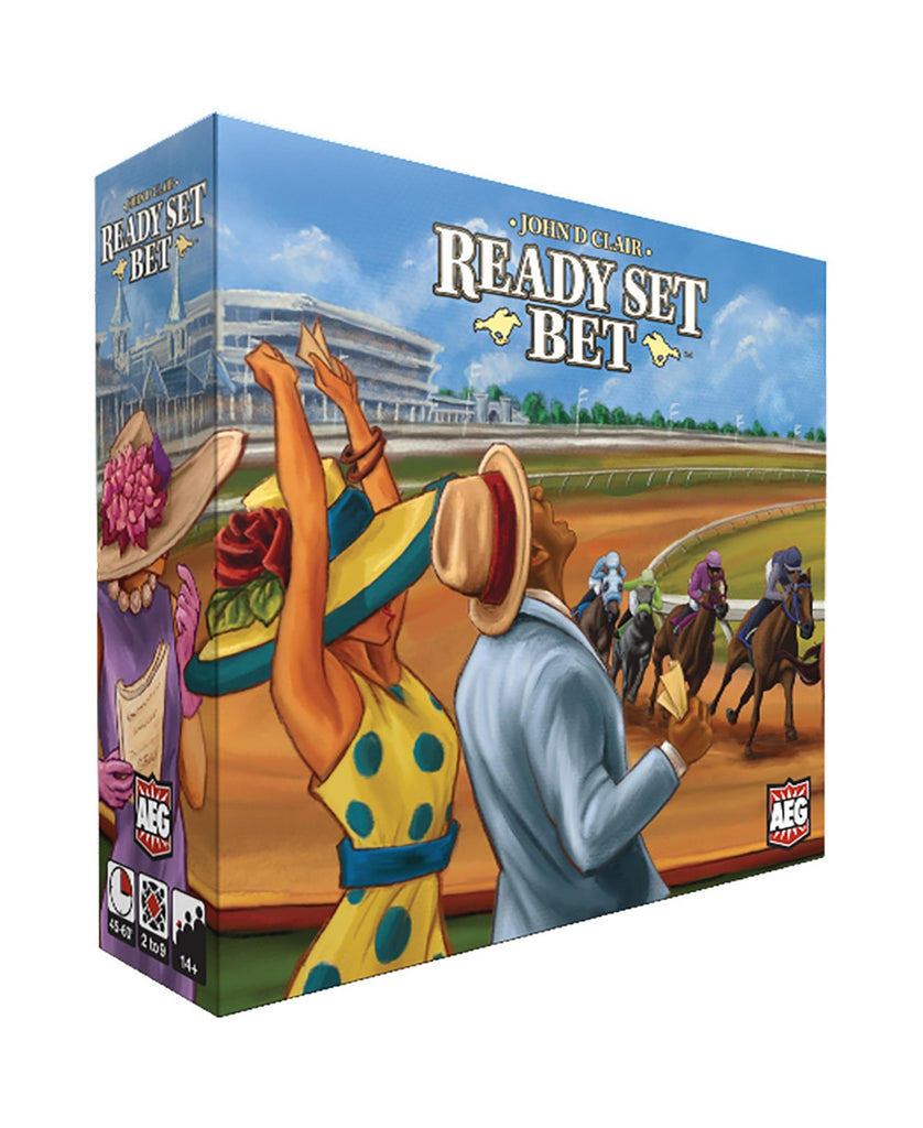 Alderac Entertainment Group: Ready Set Bet Horse Racing Betting Board Game 2-9 Players Teens Ages 14+