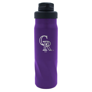 Colorado Rockies Water Bottle 20oz Morgan Stainless - WinCraft