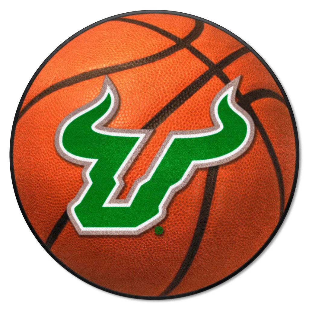 Fanmats - University of South Florida Basketball Mat 27'' diameter