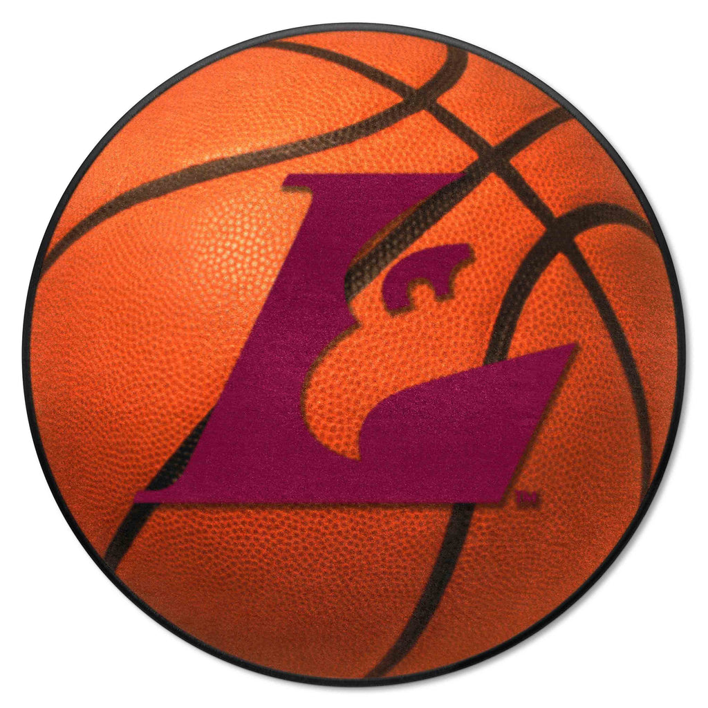 Fanmats - University of Wisconsin-La Crosse Basketball Mat 27'' diameter