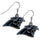 Carolina Panthers Earrings Dangle Style - Siskiyou