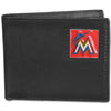 Miami Marlins Wallet Bi-Fold Leather CO - Siskiyou