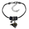 Los Angeles Rams Bracelet Euro Bead Style - Siskiyou