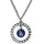 Los Angeles Dodgers Necklace Chain Rhinestone Hoop CO - Siskiyou