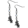 Chicago White Sox Earrings Fish Hook Post Style CO - Siskiyou