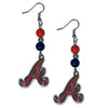 Atlanta Braves Earrings Dangle Style CO - Siskiyou