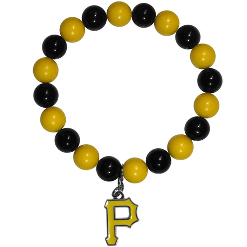 Pittsburgh Pirates Bracelet Bead Style CO - Siskiyou