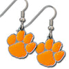 Clemson Tigers Earrings Dangle Style - Siskiyou