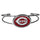 Cincinnati Reds Bracelet Double Bar Cuff CO - Siskiyou