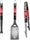 Cincinnati Reds Utensil Set Grilling BBQ Stainless Steel 3 Piece CO - Siskiyou