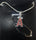 Los Angeles Angels Necklace Chain with State Shape Charm CO - Siskiyou
