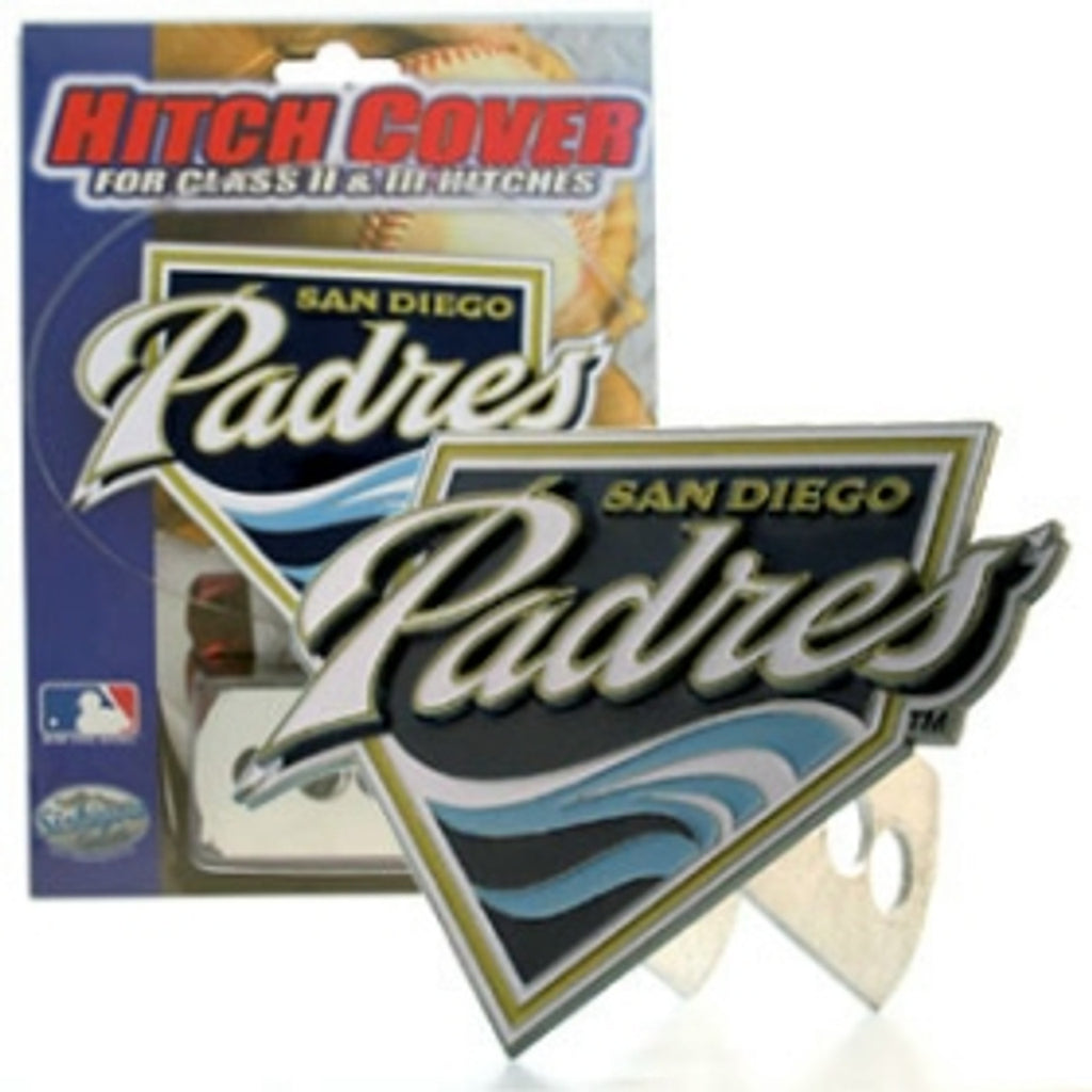 San Diego Padres Trailer Hitch Cover - Logo - Siskiyou