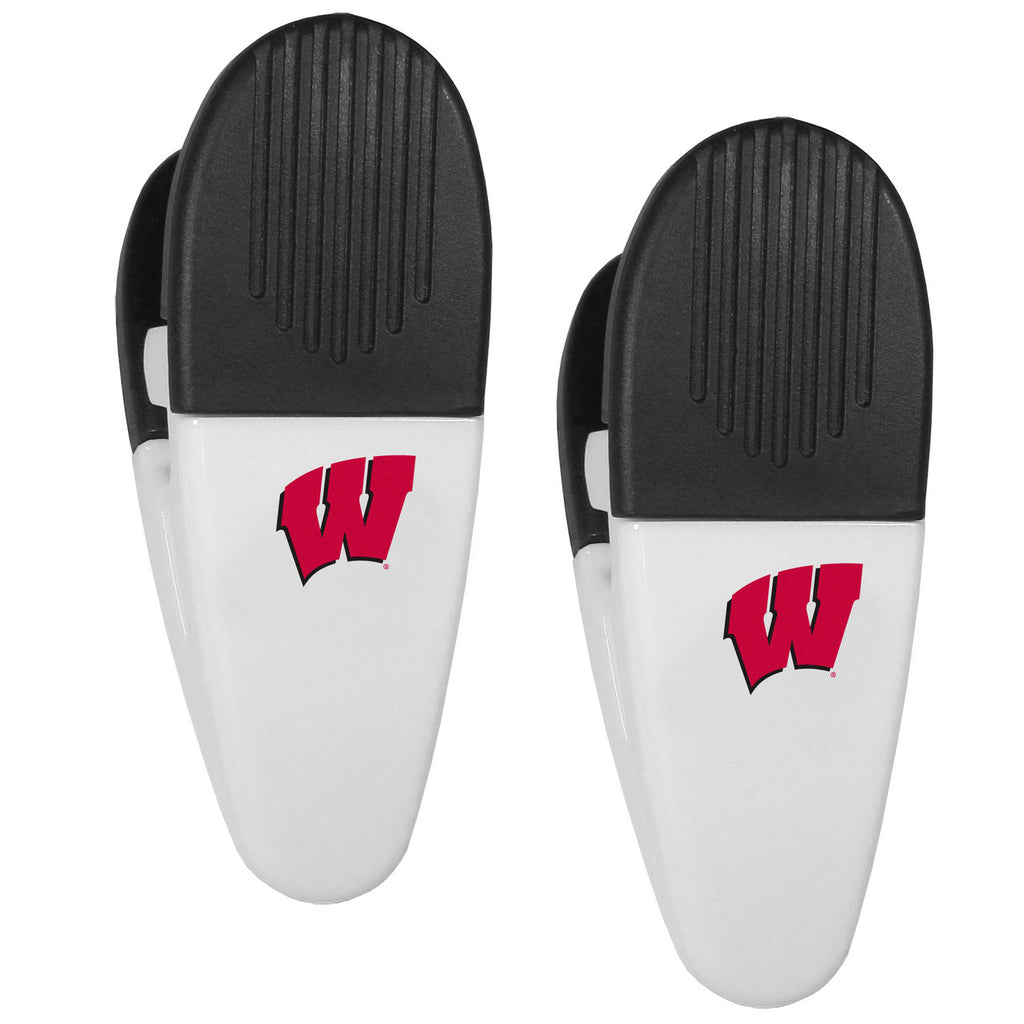 Wisconsin Badgers Chip Clips 2 Pack Special Order - Siskiyou