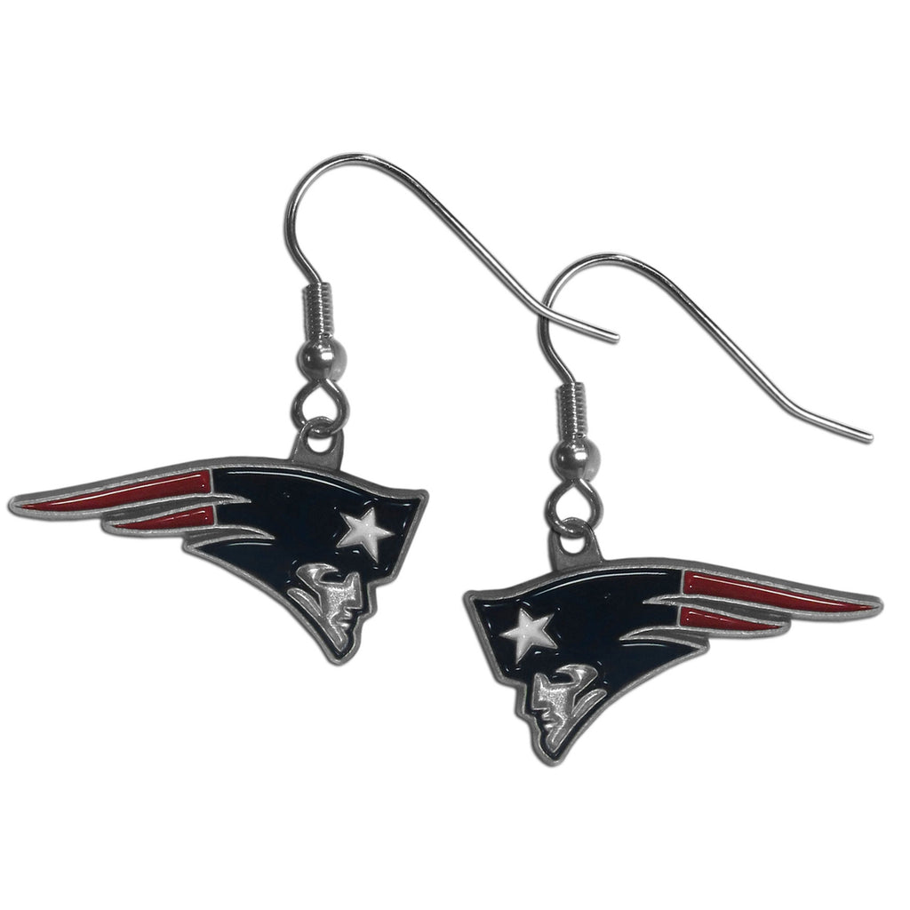 New England Patriots Earrings Dangle Style - 0.25