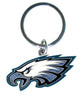 Philadelphia Eagles Chrome Logo Cut Keychain - Siskiyou