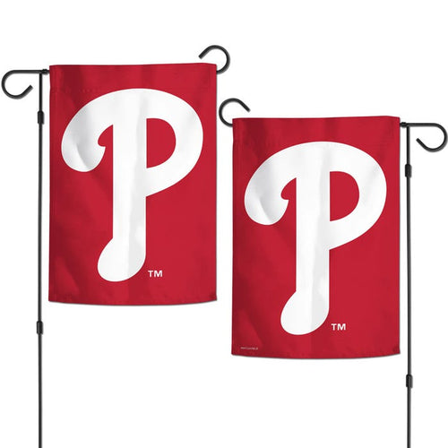 Philadelphia Phillies Flag 12x18 Garden Style 2 Sided Cap Logo - Special Order - WinCraft
